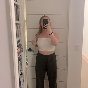 Super cute white tube top